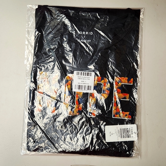 ❤️NWT VINTAGE TORRID TEE - "NOPE" GRAPHIC - GRAPHIC JERSEY SHIRT - PLUS SIZE - Picture 4 of 13
